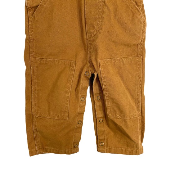 Carhartt Canvas Duck Bib Overall Sz 12M - Picture 3 of 7